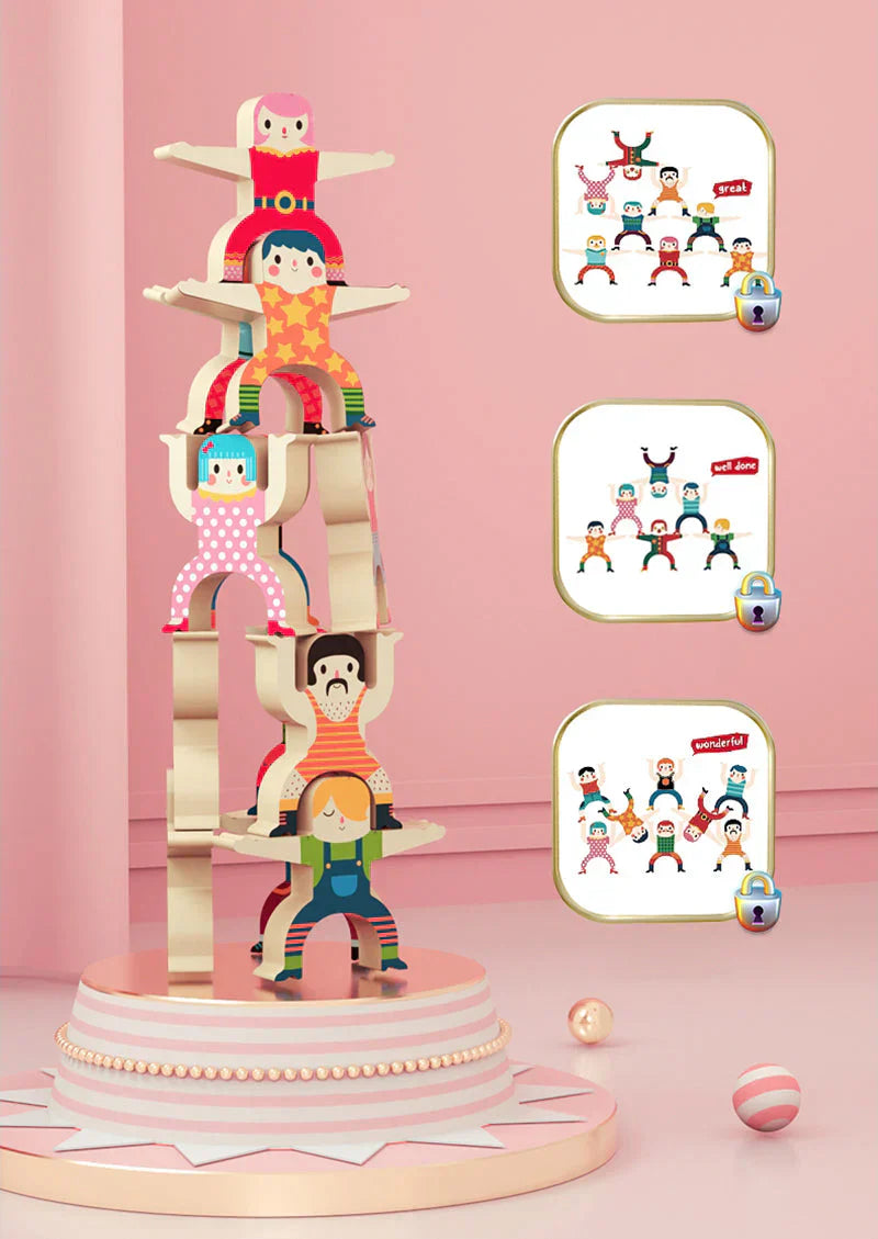 WoodBlocks | Promotes Your Child's Development - Stacking Game