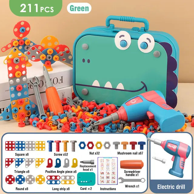 Builder’s Drill Set for Kids