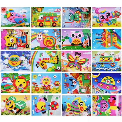 Animal Creation Stickers – Fun Vinyl Sticker Set