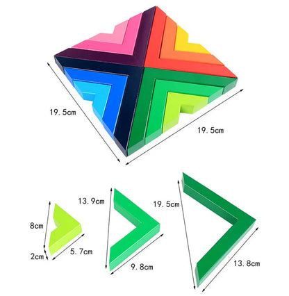Rainbow Block Stacker