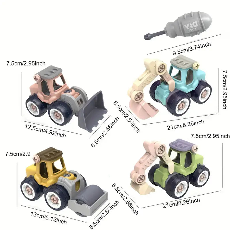 Builder's Construction Vehicle Set