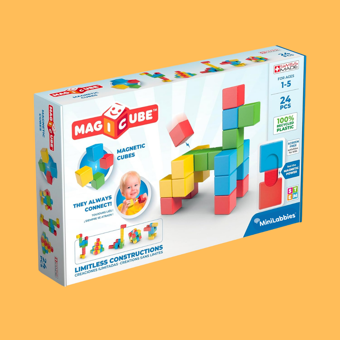 Montessori Magic Cubes - Magnetic Building Blocks