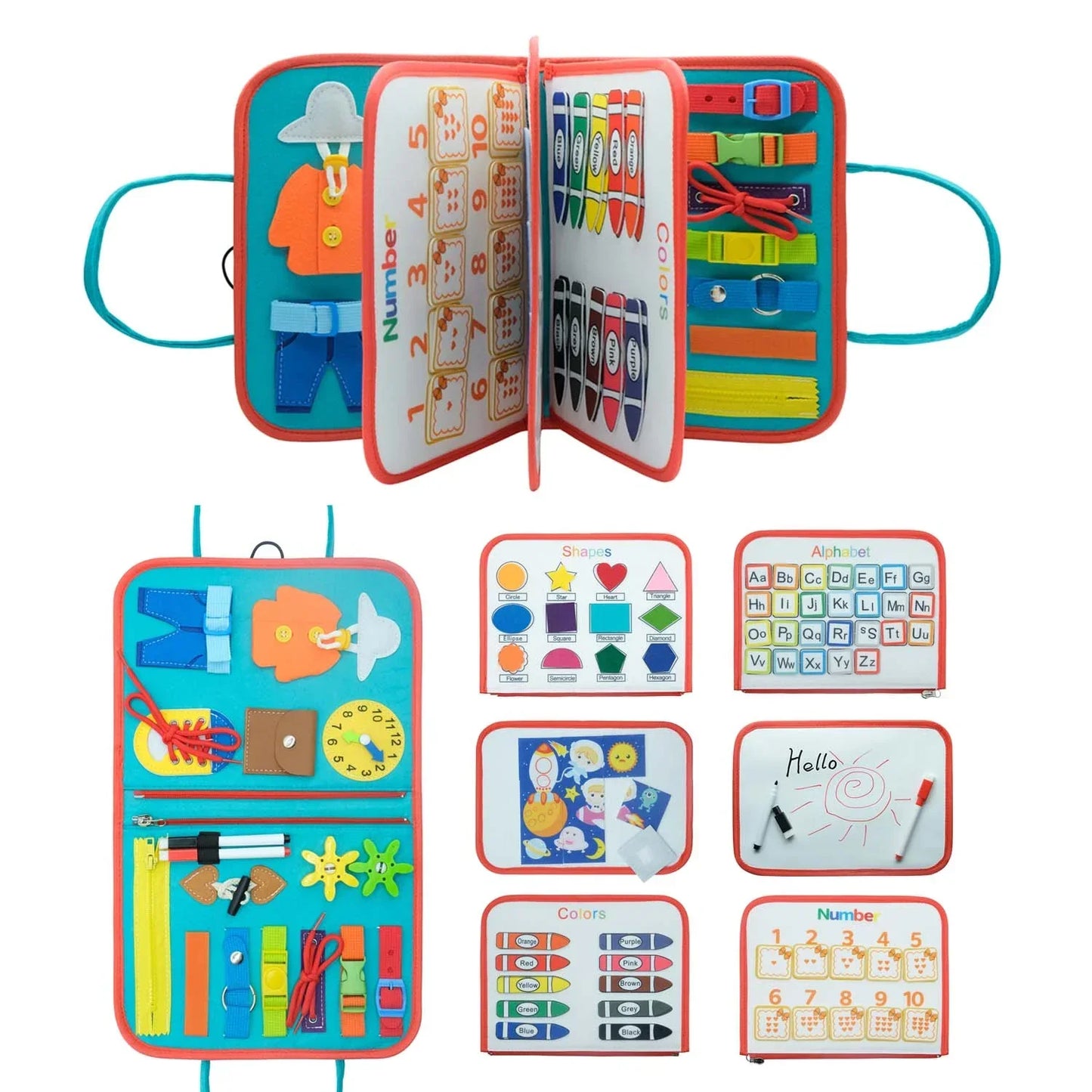 Touch and Feel Book for Children
