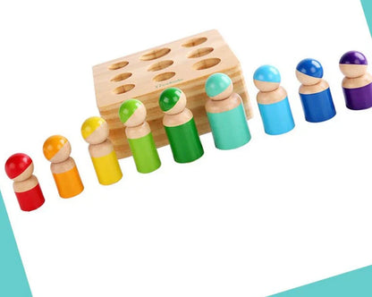 Wooden Number Learning Board