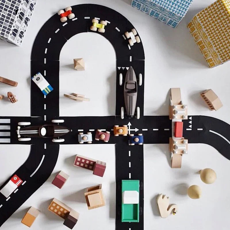 Build & Race Road Set