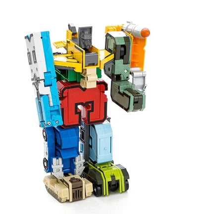 Construction Action Figure with Numbers