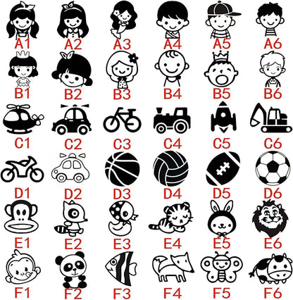 Personalised Clothing Stamp