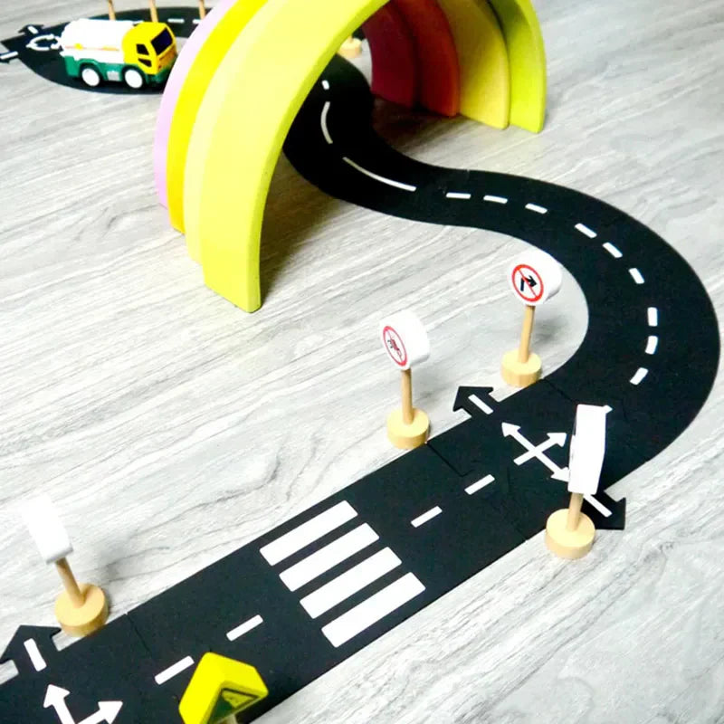 Build & Race Road Set
