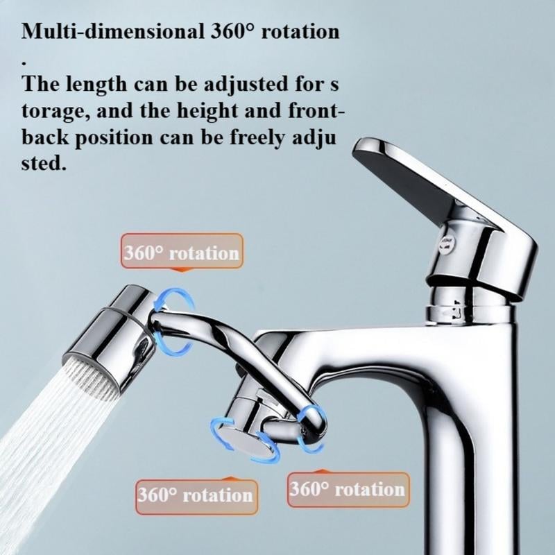 🚰Universal sink faucet✨1080° Rotatable Faucet Aerator Extension
