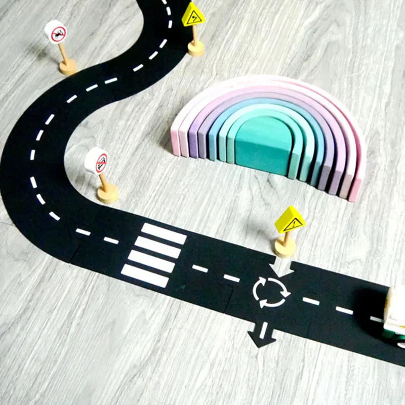 Build & Race Road Set