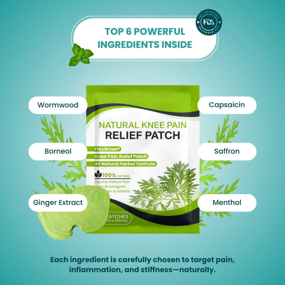 Natural Knee Pain Patches Al Aras General Trading LLC