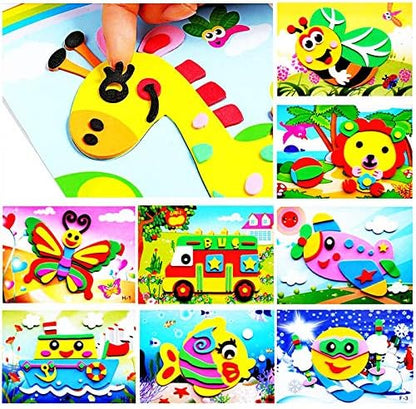 Animal Creation Stickers – Fun Vinyl Sticker Set