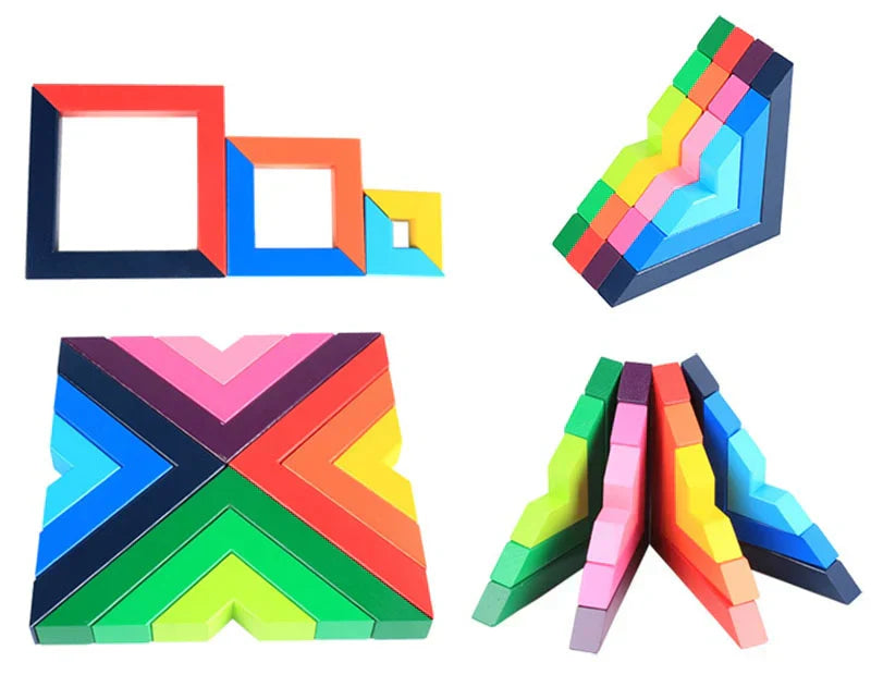 Rainbow Block Stacker
