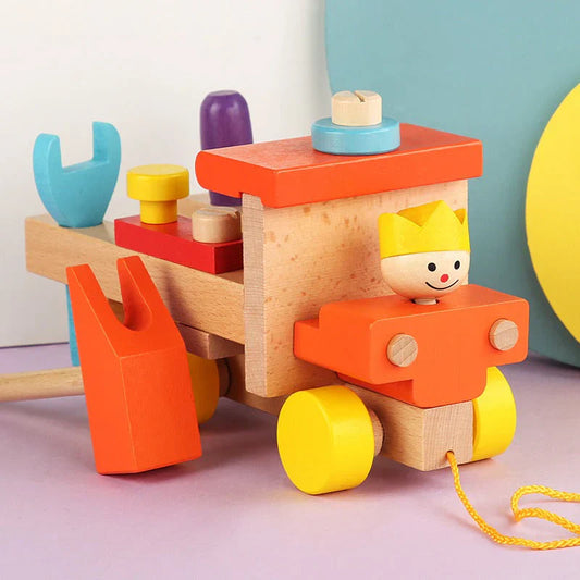 Woods - Screw Car Toy – Develop Curiosity and Cognitive Skills