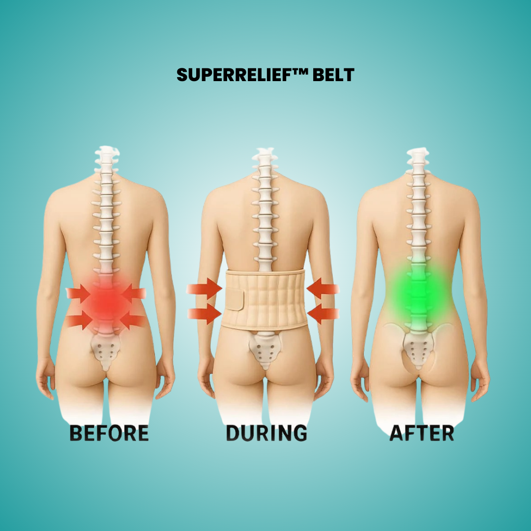 SuperRelief™ Lumbar Decompression Belt Al Aras Lab