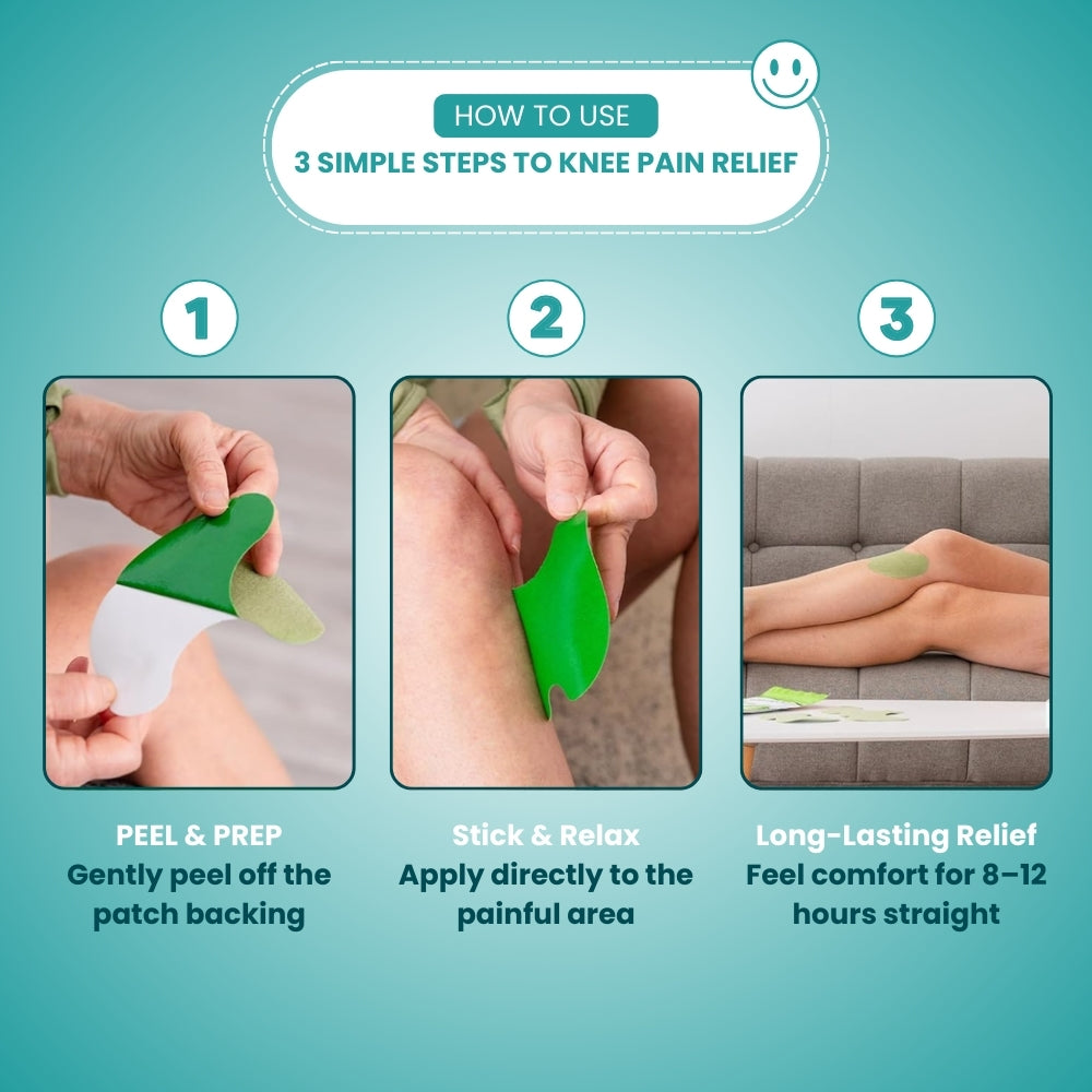 Natural Knee Pain Patches Al Aras General Trading LLC