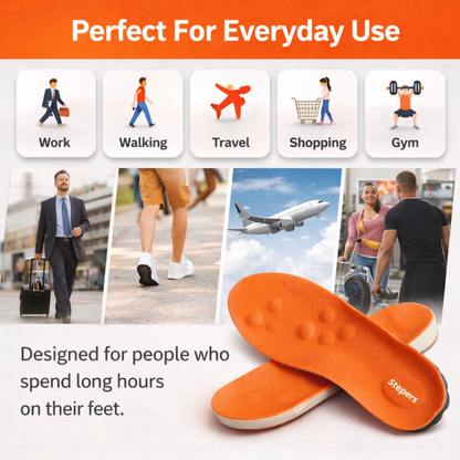 Stepers Massage Insoles The Ashandhab
