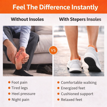 Stepers Massage Insoles The Ashandhab