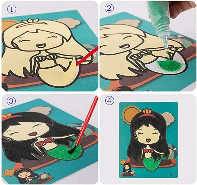 Creative Sand Art Kit – Create Beautiful Works of Art!