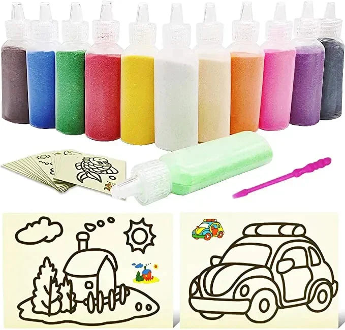 Creative Sand Art Kit – Create Beautiful Works of Art!