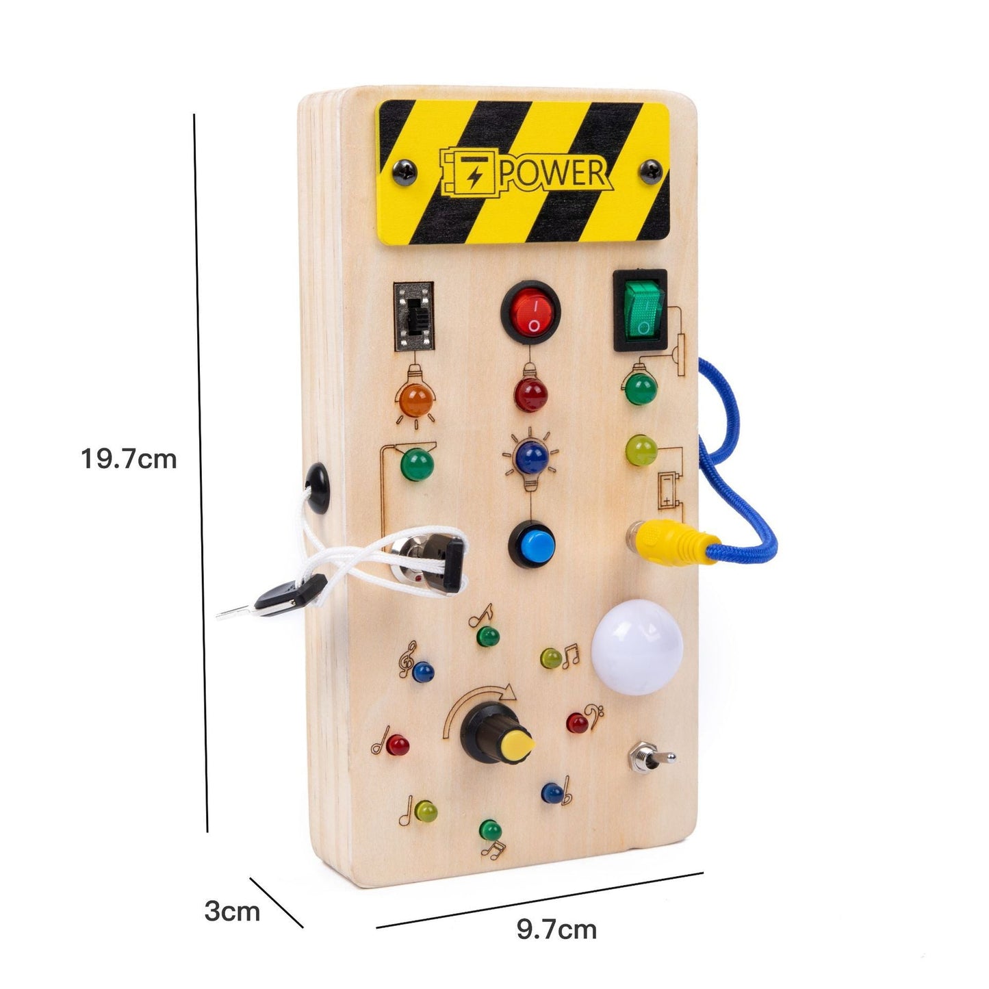 Montessori Wooden Activity Board