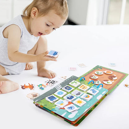 Animal and Dino Adventure Interactive Book