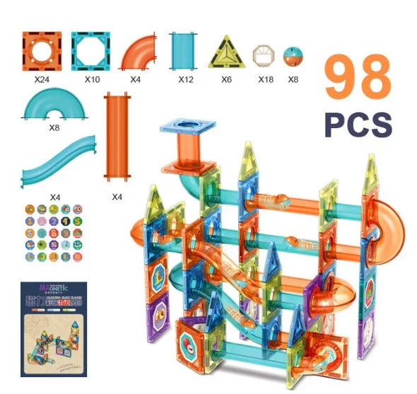 Magnetic Marble Run