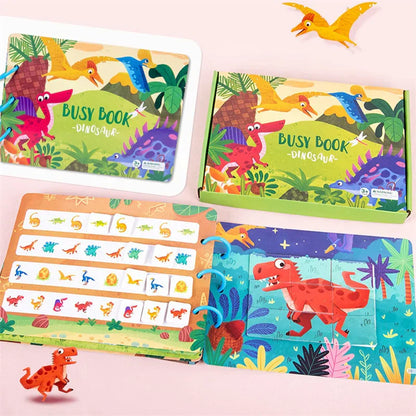 Animal and Dino Adventure Interactive Book