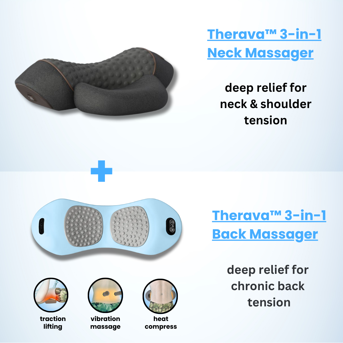 Oakwell™ - 3-in-1 Neck Massager my soothe lab