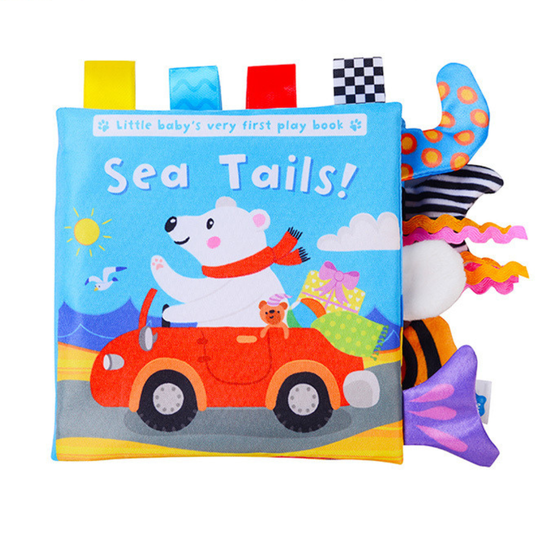 Sensory Wrinkle Paper story book for toddlers