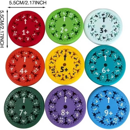 Mathematics educational game Fidget Spinner