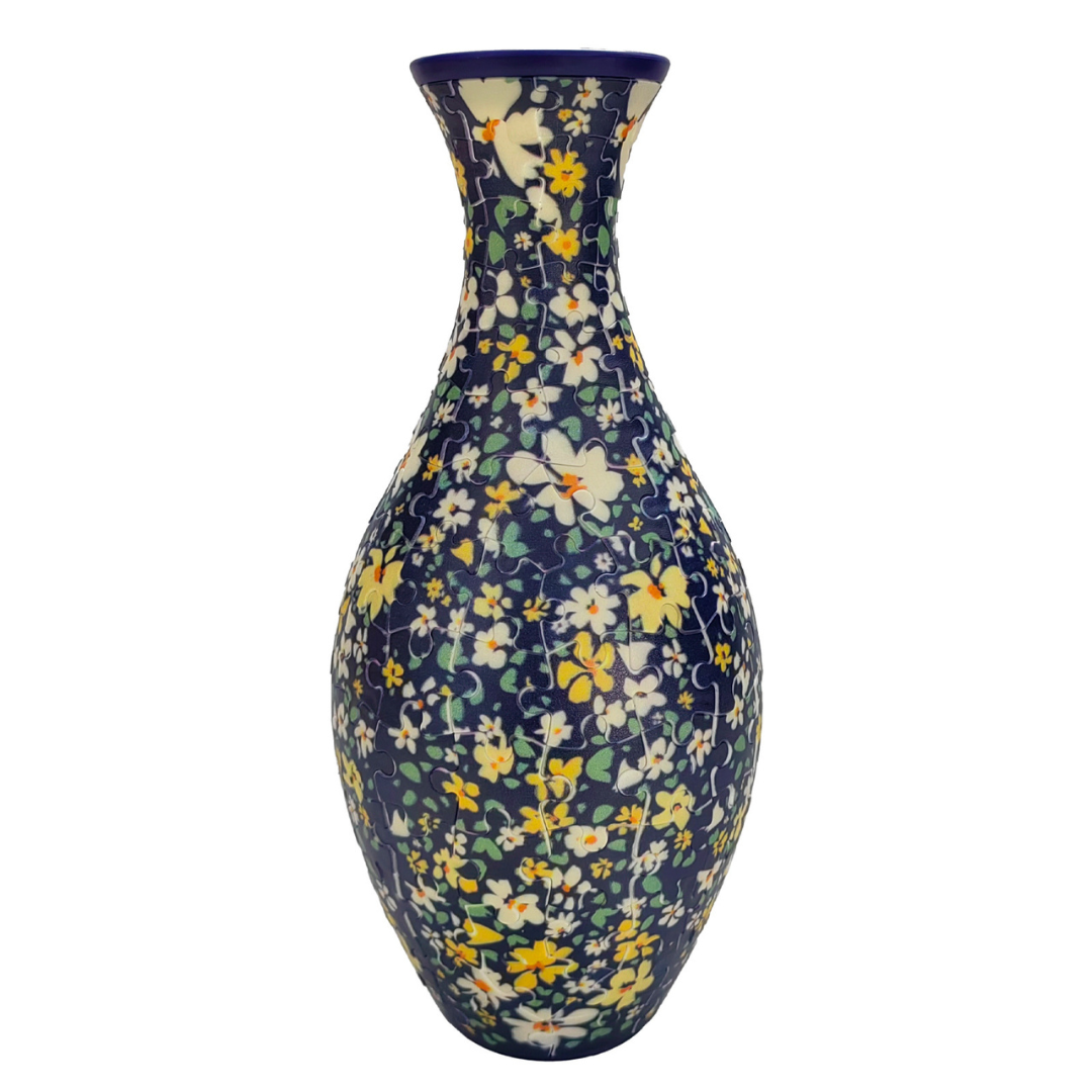 Elegant 3D puzzle vase - Suitable for real flowers