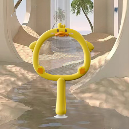 Self-Luminous Bath Toy with Landing Net
