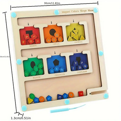 Magnetic Maze Puzzle Game