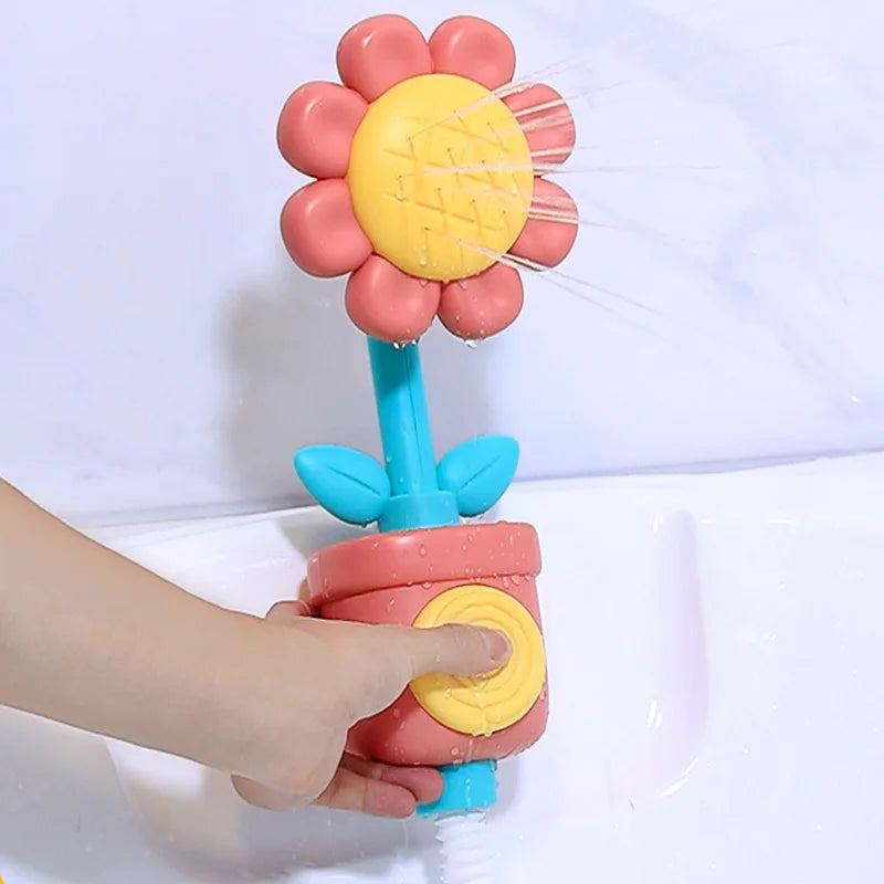 Fun Sunflower Bath Sprayer