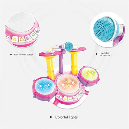 Mini Musicians Drum Set