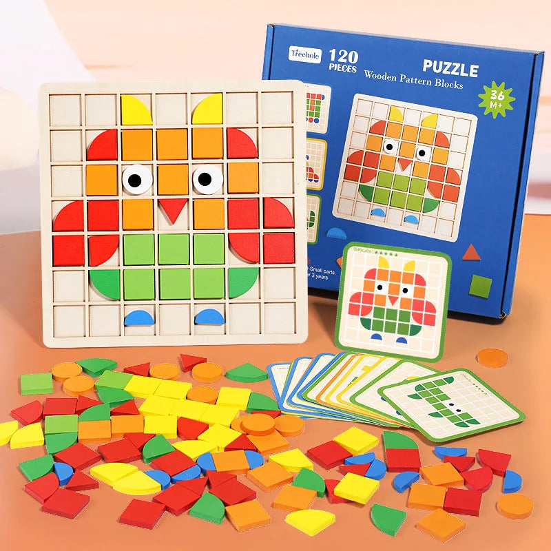 Woodland Puzzle - Fun and Educational Wooden Puzzle Set
