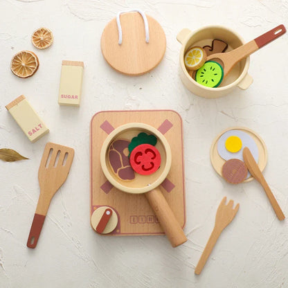 Little Chef Wooden Kitchen Playset