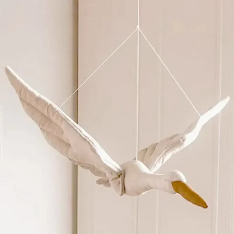 Charming Swan Nursery Decor
