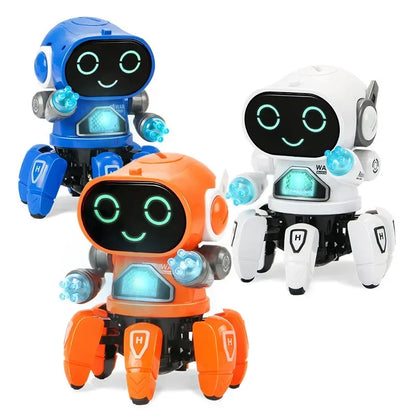 Dancing Robot Toy with Lights and Music