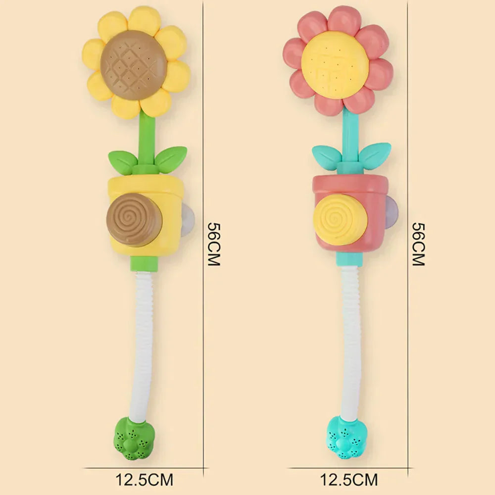 Fun Sunflower Bath Sprayer