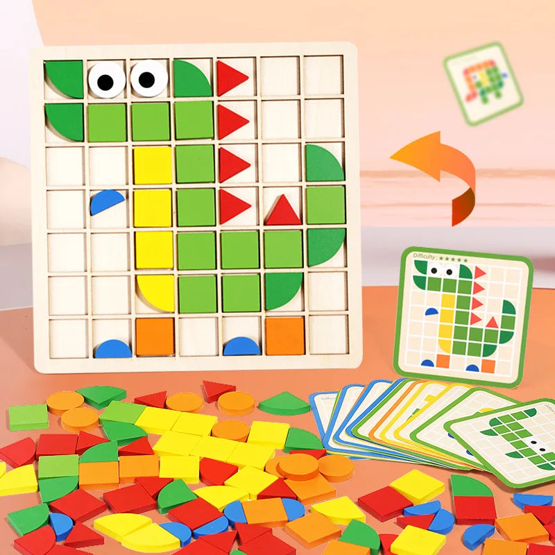 Woodland Puzzle - Fun and Educational Wooden Puzzle Set