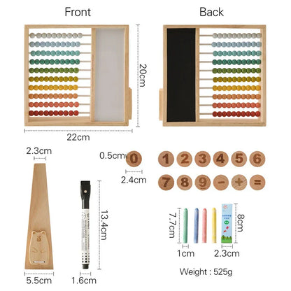 Wooden Abacus Learning Set
