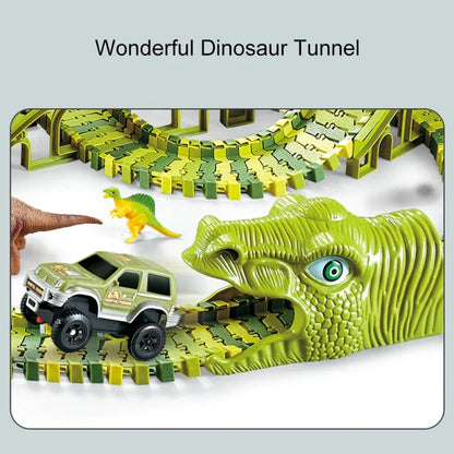 Dino Tracks - Dinosaur Adventure Race Set
