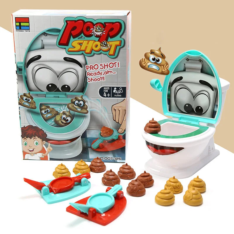 Funny Toilet Toss - A Family Fun Game