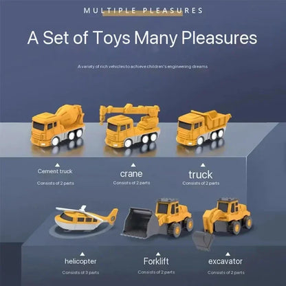 TransformaTruck - Magnetic Construction Vehicle Toy