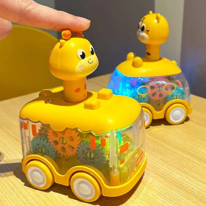 Transparent Turbo Toy Car