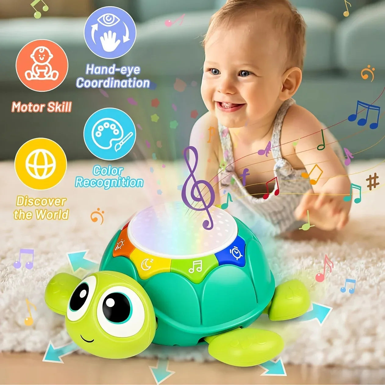 Turtle Night Light Projector