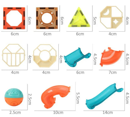 Magnetic Marble Run