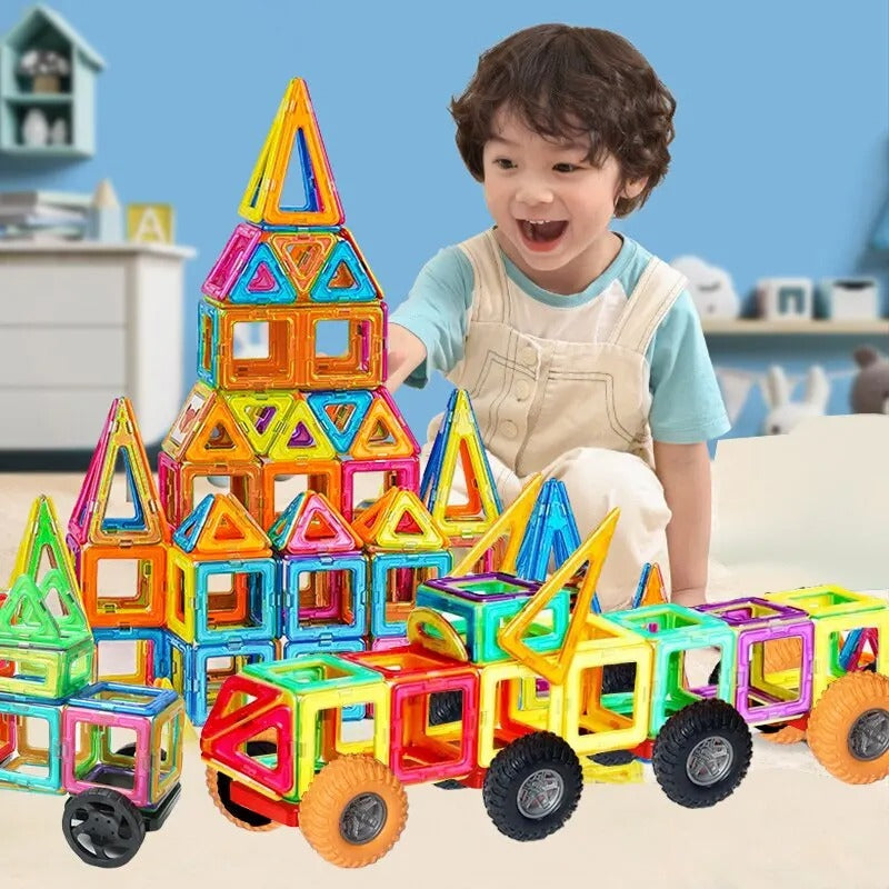 Magnetic Building Tiles